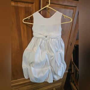 Cinderella White Formal Kids Dress